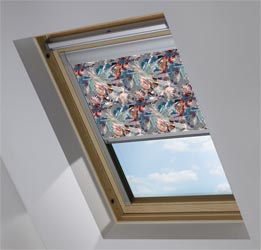 Custom Skylight in Havana Dusk Coral Blackout