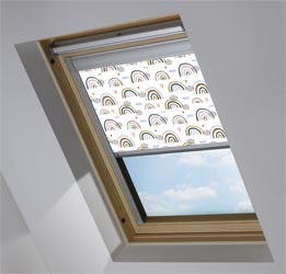 Custom Skylight in Over The Rainbow Blackout