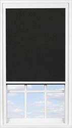 Main display image for BlocOut™ product with Pitch Black Blackout fabric