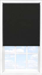 Main display image for Roller Blind product with Pitch Black Blackout fabric