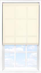 Main display image for Roller Blind product with Soft Cream Translucent fabric