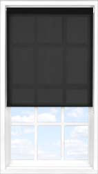 Main display image for Roller Blind product with Jet Black Translucent fabric