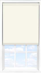Main display image for Roller Blind product with Blossom White Blackout fabric